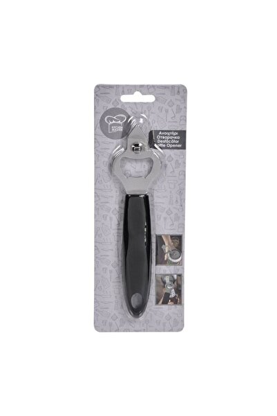 OEM Metal Bottle Opener with Black Handle 17.5 cm