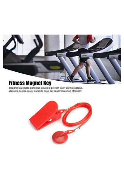 Generic Treadmill Safety Key Magnetic Emergency Stop Switch - Compatible with Most Treadmills