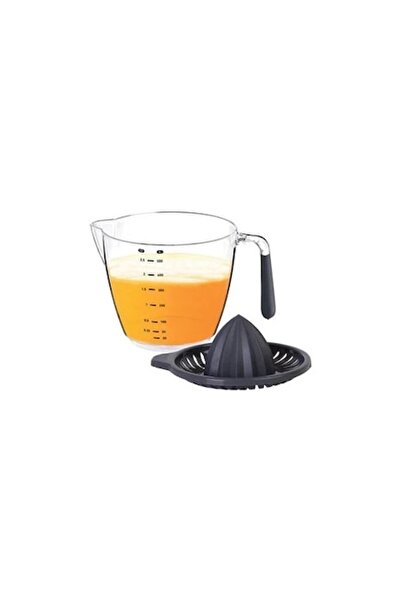 OEM Anthracite Plastic Citrus Juicer with Graduations 500ml