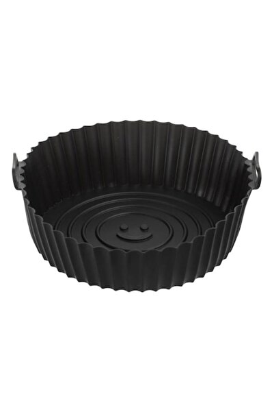 OEM Black Silicone Mold for Air Fryer Ø23x7cm