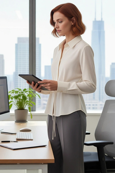 PayBuy Women's Tie-Up Detailed Textured Transparent Shirt Special Design to Complement Your Stylish Look Sports