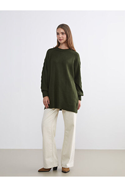 LC Waikiki Crew Neck Women's Knitwear Tunic