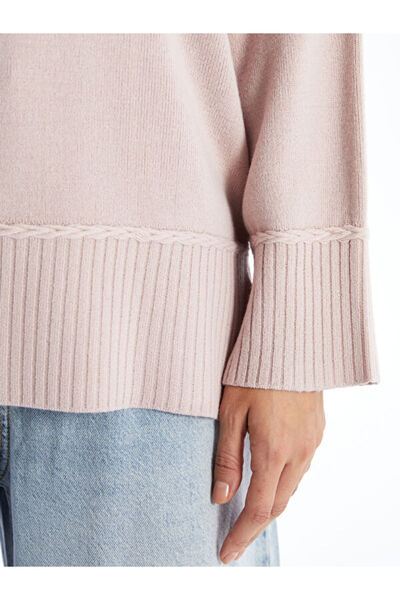 LC Waikiki Crew Neck Women's Knitwear Tunic