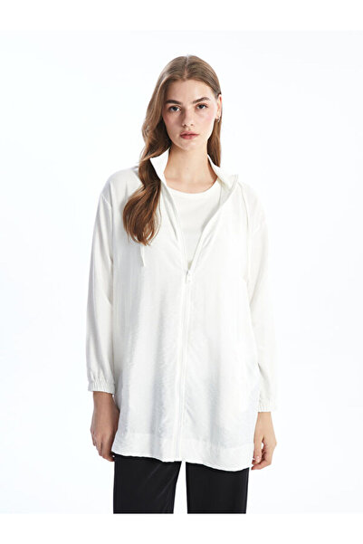 LC Waikiki Hooded Plain Oversize Women's Tunic