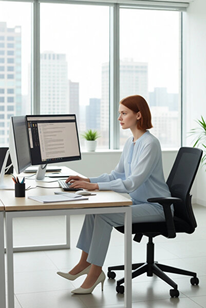 PayBuy Women's Lace-Up High Neck Long Sleeve Cotton Blouse Relaxed Fit Timeless Design Offering Everyday Elegance