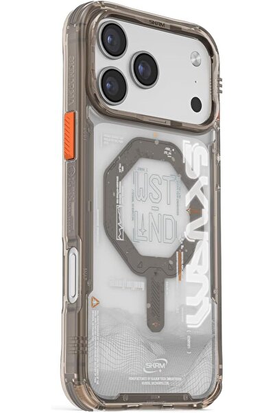 Skinarma Vektor iPhone 17 Pro Case - 8-Feet Drop Protection, Forged Carbon Back, Raised Camera Guard