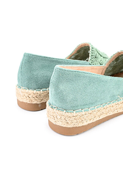 Tmall Women's Espadrilles, Textile, Green