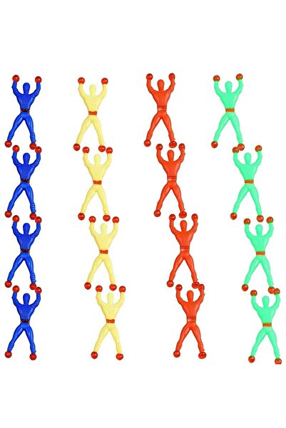 Generic Sticky Window Crawler Men - Stretchy Sticky Wall Climbers, 16 Pcs