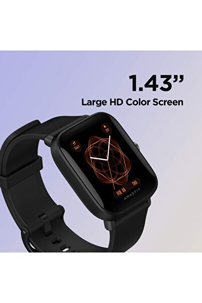 Amazfit Bip U Smart Watch, Black