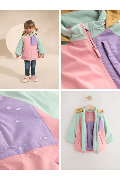 Next Baby Multiple Color- Waterproof Color Block Coat