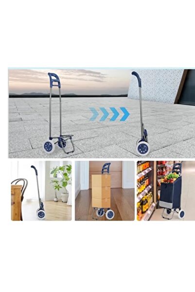 Generic 20" Shopping Cart, Dark Blue