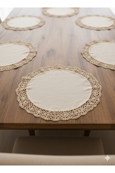 Rose go home Dantelli American servis 6’lı set