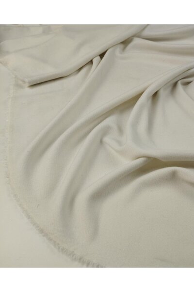 Kumaş Parça Екрю кремового кольору трикотажна тканина Ширина: 140 см