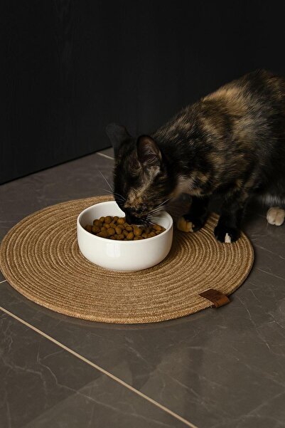 Tresshandicraft Mat, Cat-Dog Feeding Mat (40 cm)