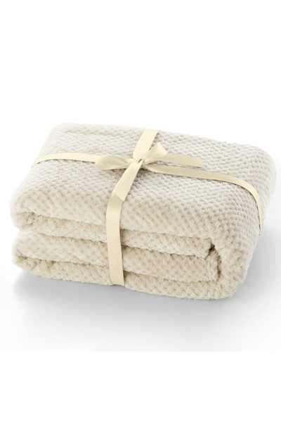 Deco King Patura in stil modern cu model jacquard in relief, Henry, 240 g/m2,...