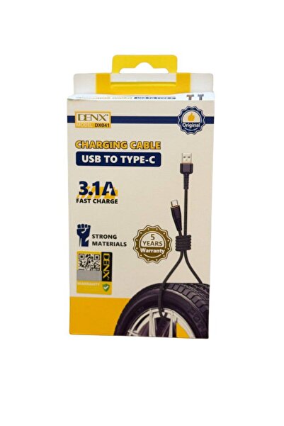 Denx USB to TYBE-C fast charging charger from