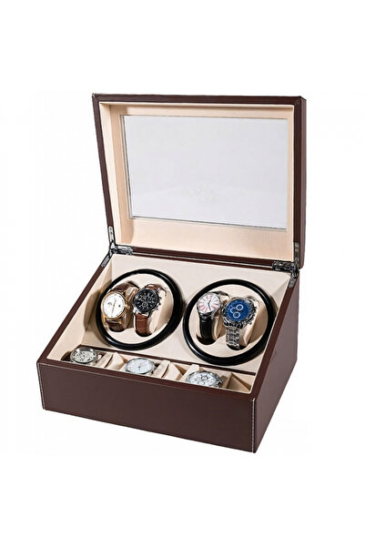 AVA-STARS Automatic watch winder box, Luxury 4+6