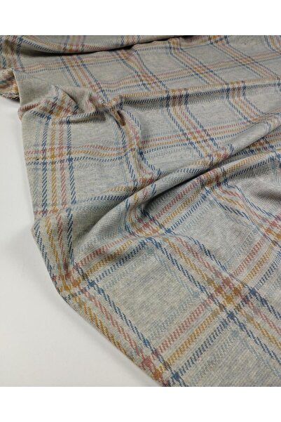 Kumaş Parça Gri Roz Albastru Galben Carouri din material subțire Tesatura Lat...