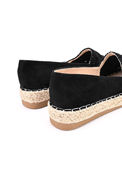 Tmall Women's Espadrilles, Textile, TD1281, Black