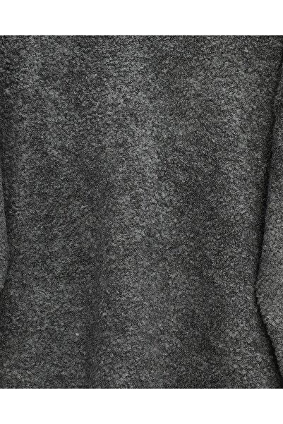 Modamorfo Round Neck Casual Soft Knit Sweater - Smoked