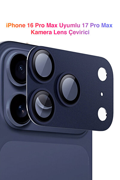 WANNA PROTECT iPhone 16 Pro Max Compatible 17 Pro Max Camera Appearance Camera Protector Converter Lens