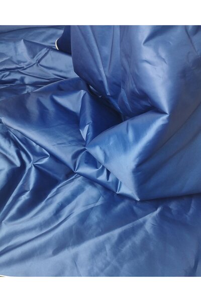 Kumaş Parça Синя безшовна тканина з волокнами (ширина 140 см x довжина 200 см)