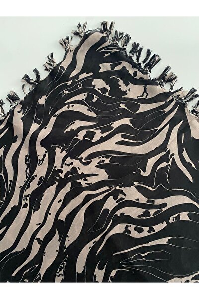 Fureya Smoky Pattern Cheesecloth Writing