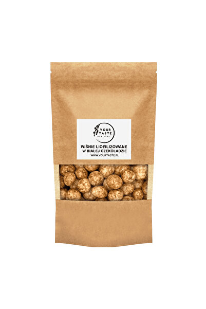 Your Taste Wiśnie liofilizowane w białej czekoladzie 250g