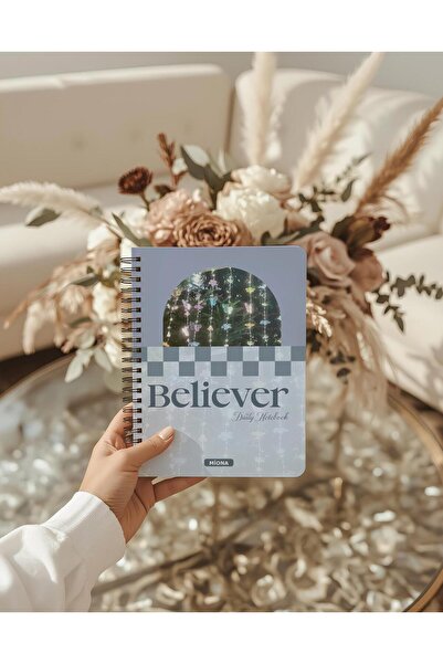 Miona دفتر مدرسي حلزوني مقاس A5، 120 ورقة، مجموعة من قطعتين، دفتر ملاحظات مسطر، دفتر ملاحظات