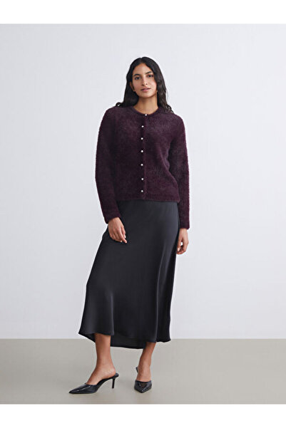 LC Waikiki Crew Neck Women's Knitwear Cardigan