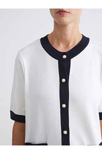 LC Waikiki Crew Neck Women's Knitwear Cardigan