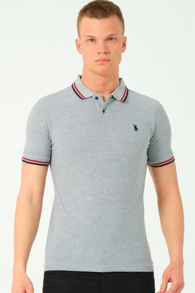 Dewberry Men's Polo Collar Breathable T-Shirt Regular Fit Summer New Season M...