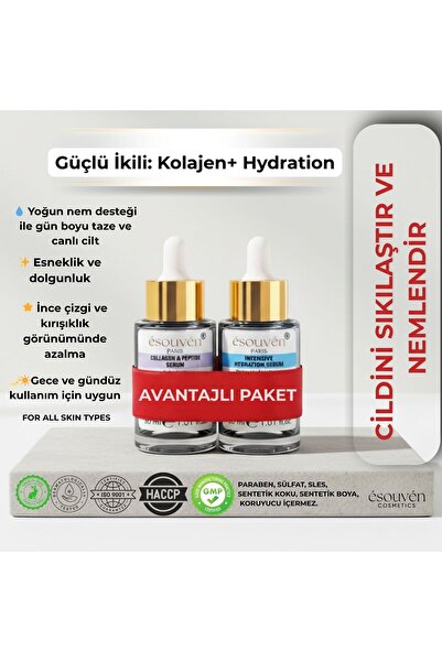 Esouven Cosmetics Collagen ve Yoğun Nemlendirici Avantajlı Paket