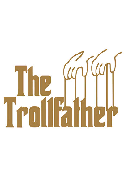 Oracal Sticker The Trollfather, 20cm, copper