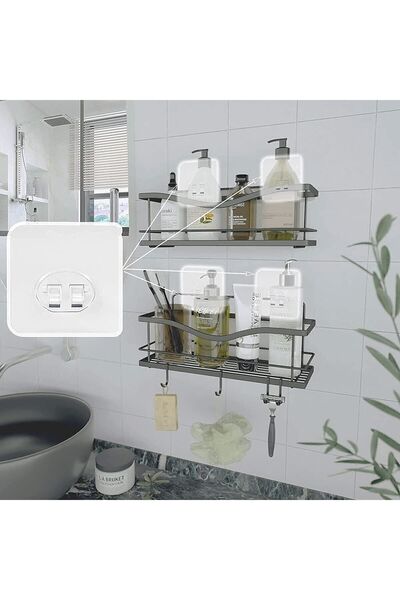 Alper Banyo 1 Adet Güçlü Yapışkanlı Askı Bant | Banyo Rafları ve Askılar İçin