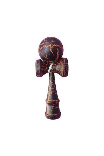 BV Pachet promoțional: Kendama profesională (negru/portocaliu) 5KD + fidget s...