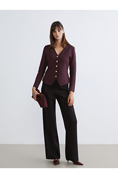 LC Waikiki V-Neck Women's Knitwear Cardigan