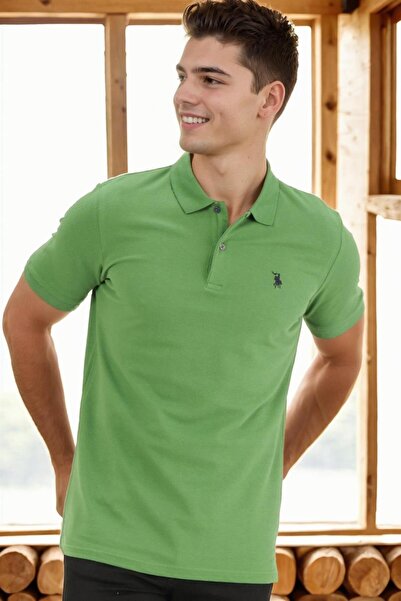 Dewberry Men's Polo Neck T-Shirt Cotton Basic Daily Stylish Comfortable Regul...
