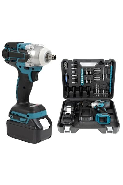 stuffix LUXIS Impact Driver 48V - 2 Batteries, 550Nm, 43 Accessories