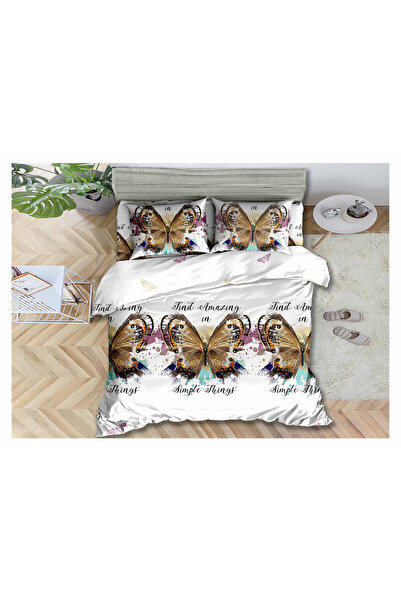 FIONNA.RO Lenjerie De Pat Bumbac Satinat 3D - Simple Things