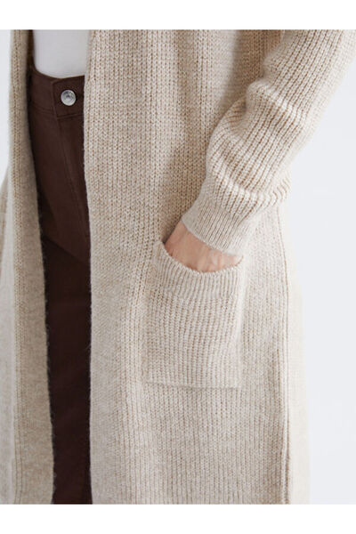 LC Waikiki Shawl Collar Women's Knitwear Cardigan