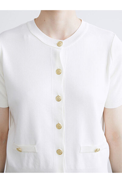 LC Waikiki Crew Neck Women's Knitwear Cardigan