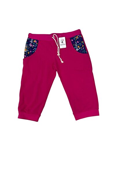 By Danina Women's pink cotton 3/4 pants, new with cotton label, made in Romania