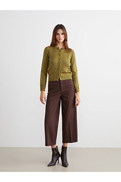 LC Waikiki Crew Neck Women's Knitwear Cardigan