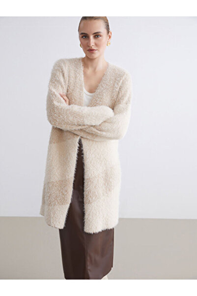 LC Waikiki Sparkling Choices by Shining Store Shawl Roba Collar Color Block W...