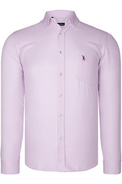 Dewberry G985 Men's Shirt-Pink
