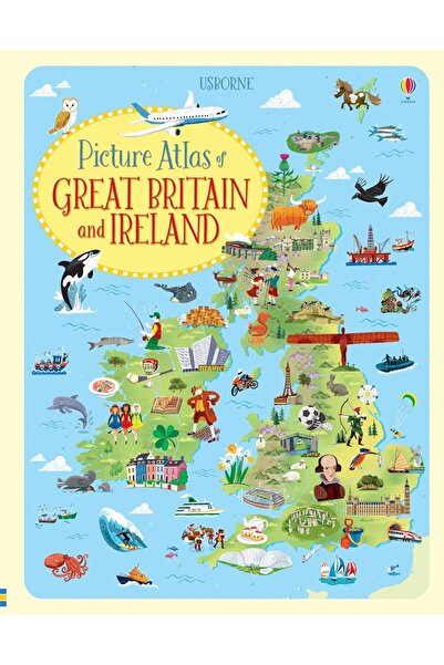 Usborne Publishing Ltd Picture Atlas of Great Britain & Ireland