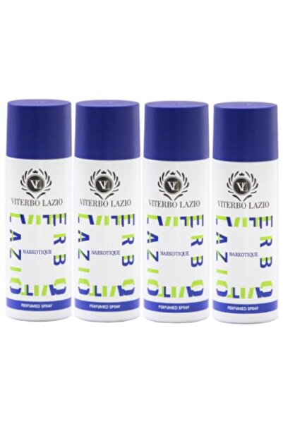 Viterbo Lazio Narkotique 4 X 200 Ml Unisex Deodorant