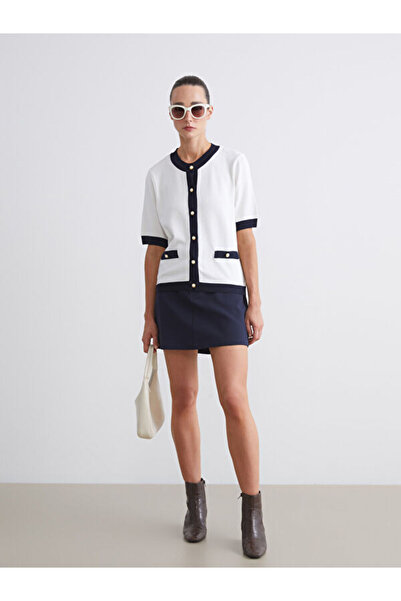 LC Waikiki Crew Neck Women's Knitwear Cardigan