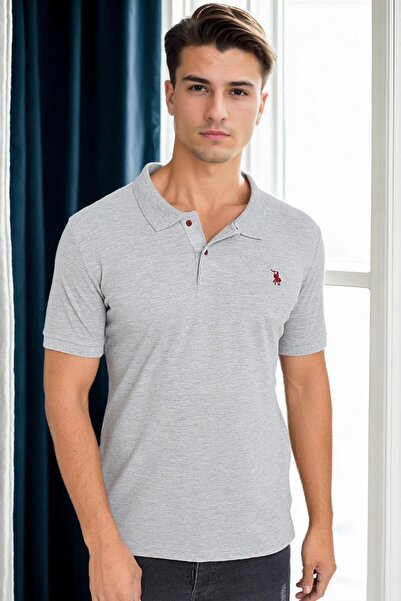 Dewberry T9561 Men's T-Shirt-Grey